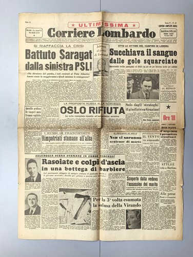 Corriere lombardo marzo - lombardo, 4/5