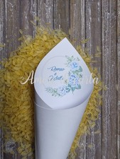 100 coni porta riso confetti