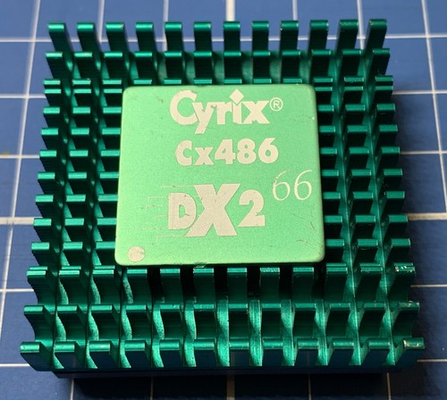 Cyrix cx486dx2 cpu vintage - cx486dx2-66,