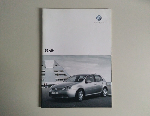 Depliant brochure volkswagen - depliant,