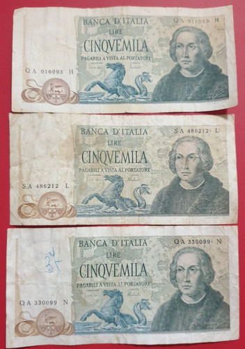 Lotto banconote 5000 - lotto,