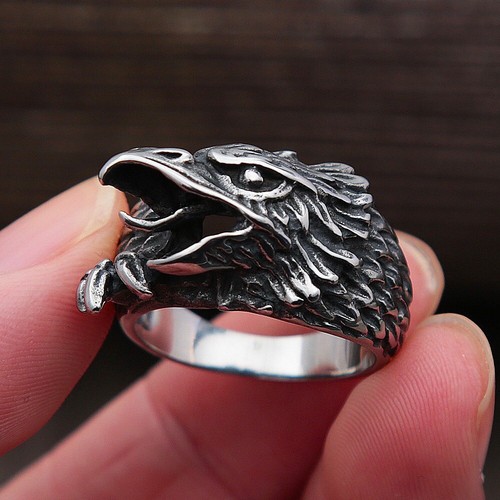 Anello vintage vichingo odino - anello,