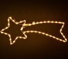 Stella Cometa Con Led Luce