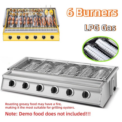 Grill senza fumo gpl gas - senza,