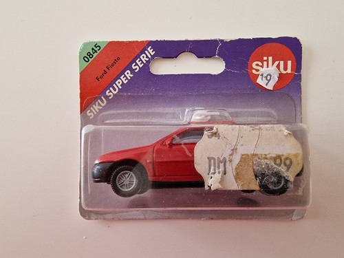 Siku 0845 ford fiesta rosso - ford,