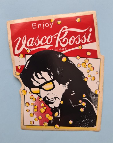 Vasco rossi adesivo vintage - adesivo,