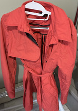 Red Belted Collared Mid-Length
