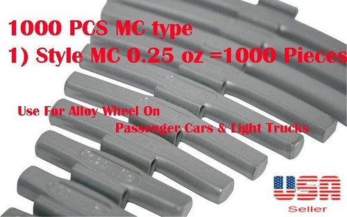1000 pcs clip wheel weight - pcs, clip-on