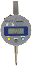 Comparatore digitale centesimale elettronico acciaio Borletti  IP54 nasello lcd