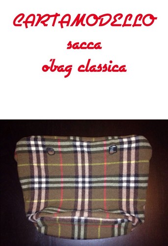 Cartamodello bag carta - cartamodello, (carta
