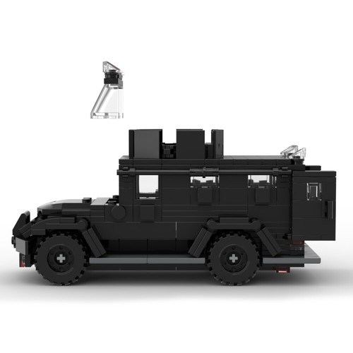 Moc 155477 wheeled swat - wheeled,