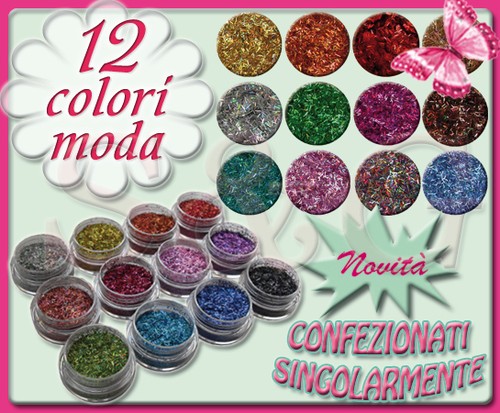 Barattoli flitter - di,