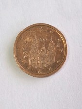 2 c. Spagna 2001 con 1 evanescente