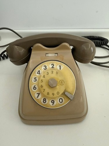Telefono fisso vintage disco - fisso, a