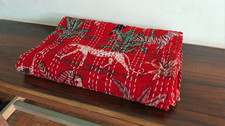 Coperta kantha in cotone