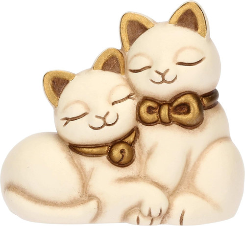 Coppia gattini ceramica - in,