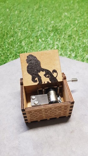 Scatola musicale legno king - musicale,