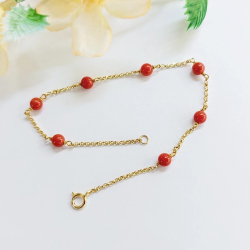 Bracciale donna perle corallo