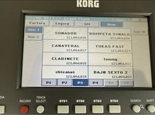 Campioni Para teclado korg Pa