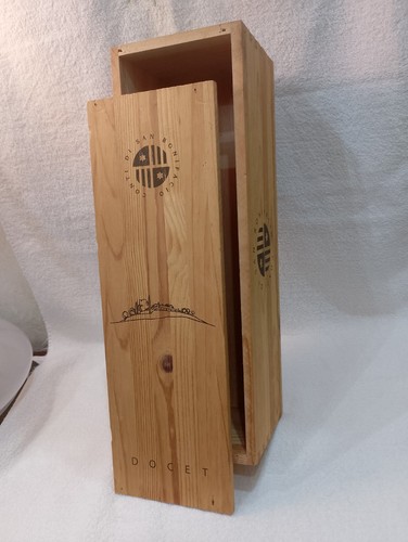 Cassetta legno per vino docet - legno,