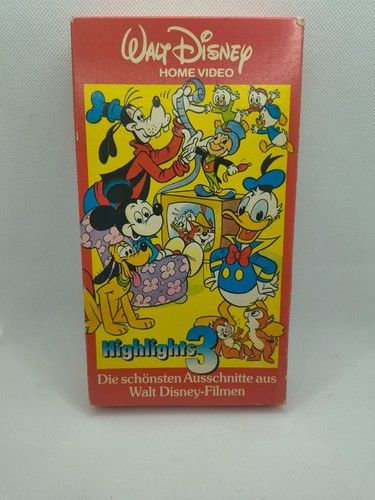 Walt disney vhs highlights - walt,