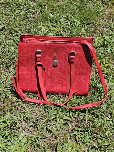 Borsa carpisa rossa ciondolo - borsa,