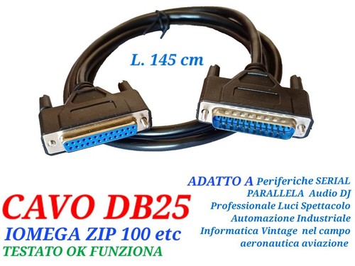 Cavo db25 laser - x, ilda