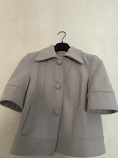 Cappottino di lana da donna con bottoni