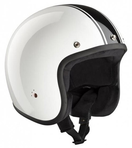 Casco moto retrò aperto