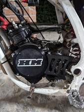 Copri Carter Accensione HM AM6 Motard Enduro + Copri Pignone