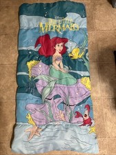 Disney 1990 La Sirenetta sacco a pelo Ariel con set lenzuola gemelle principessa