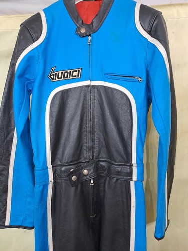 Tuta moto pelle - in,
