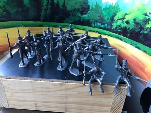 Marx toys recast alamo - marx,