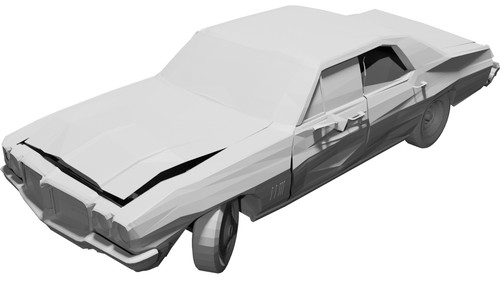 Modello auto pontiac lemans - modello,