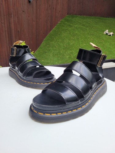 Sandali neri martens - martens, vegan