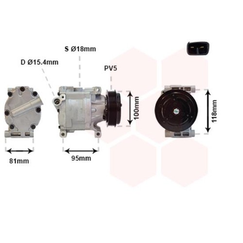 Compressore aria condizionata - compressore,