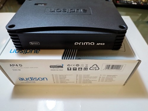 Audison ap4 amplifier 520 w - ap4,