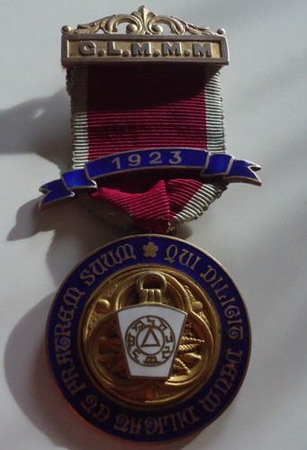 1923 masonic medal - 1923, glmmm