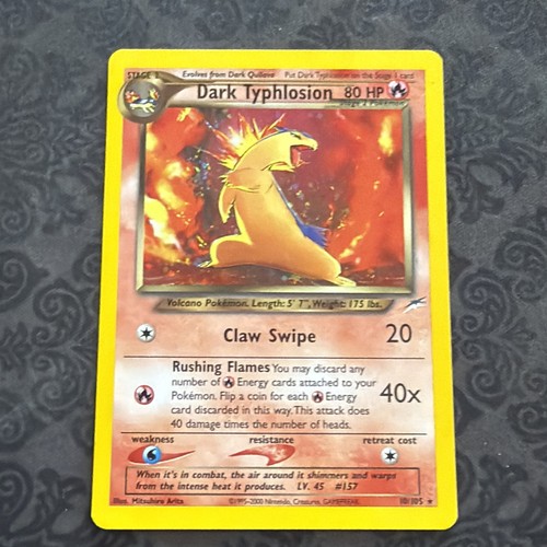 Dark typhlosion 105 - dark,