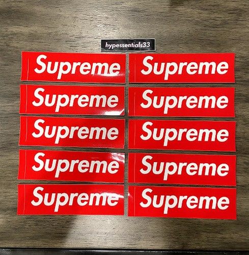 Lotto adesivi supreme - lotto, 10
