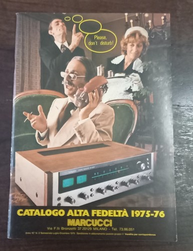 Catalogo alta fedelta - alta, 1975-76