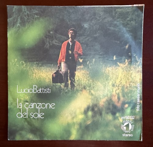 Canzone del sole 45 - la,