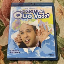 Blu ray Quo Vado? Checco Zalone versione vendita raro fuori catalogo