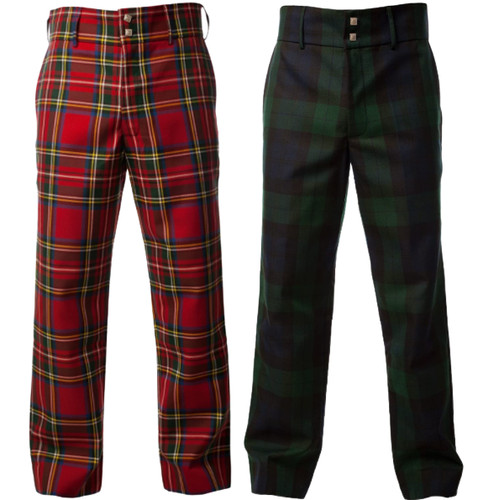 Pantaloni golf tartan trews - tartan,