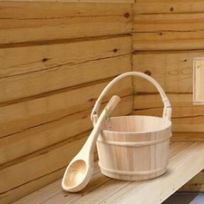 Barilotto per sauna in legno SPA Strumento per bagno fumante per sauna,