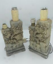 COPPIA ANTICHE ABAT-JOUR CINESI Pietra Saponaria - Fine '800 - Ancient Chinese