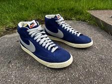 Scarpe Shoes NIKE BLAZER VINTAGE NR. 42,5 US 9 Sneakers Pari Al Nuovo Blu