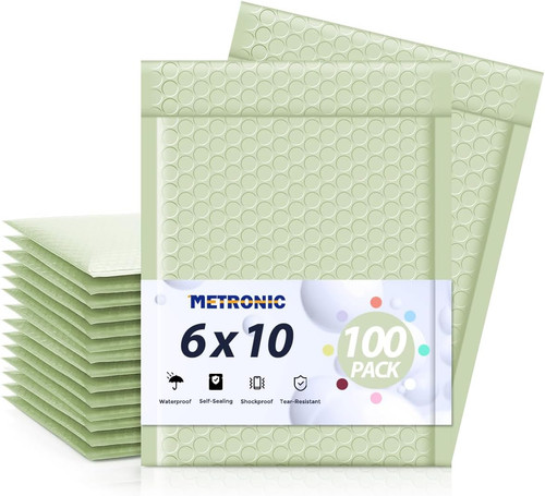 Bubble mailers 6x10 - bubble, 6x10"