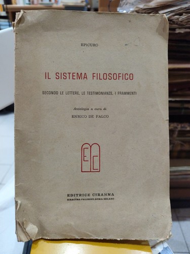 Epicuro sistema filosofico - sistema,