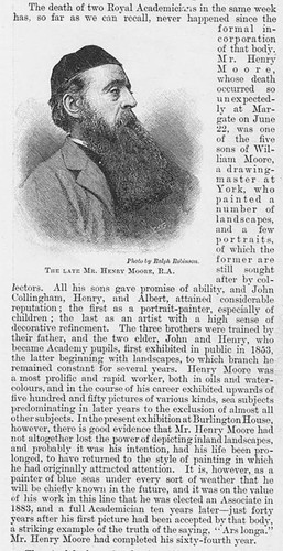 Henry moore pittore marino - moore, e